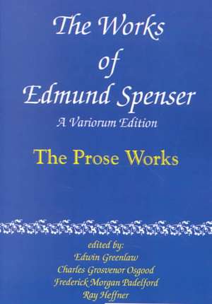 The Works of Edmund Spenser V10 de Spenser