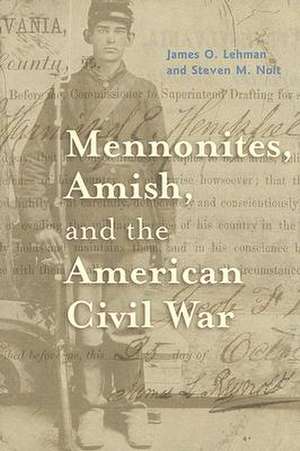 Mennonites, Amish, and the American Civil War de James O Lehman