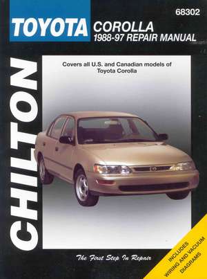 Toyota Corolla, 1988-97 de Chilton Automotive Books