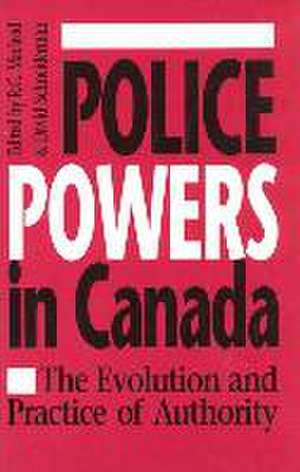 Police Powers in Canada: Case Studies in Multiple Personality Disorder de R. C. Macleod