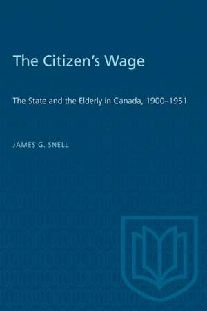 The Citizen's Wage de James G Snell