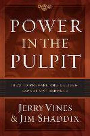 Power in the Pulpit de Jerry Vines