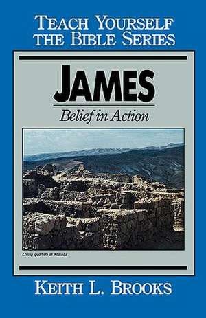 James- Teach Yourself the Bible Series: Belief in Action de Keith L. Brooks