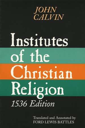 Institutes of the Christian Religion: A Work Mo de M. Howard Rienstra