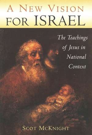 A New Vision for Israel: The Teachings of Jesus in National Context de Scot McKnight