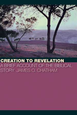 Creation to Revelation: A Brief Account of the Biblical Story de James O. Chatham