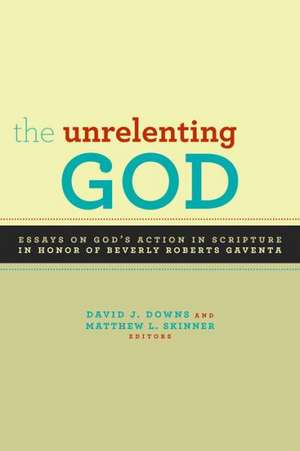 The Unrelenting God: God's Action in Scripture de David J. Downs