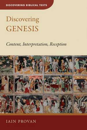 Discovering Genesis de Iain W. Provan