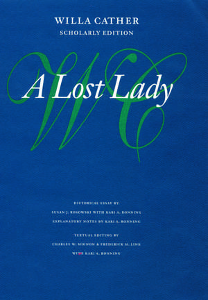 A Lost Lady de Willa Cather