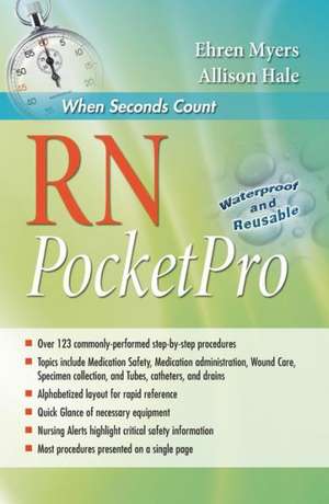 RN PocketPro: Clinical Procedure Guide de Ehren Myers