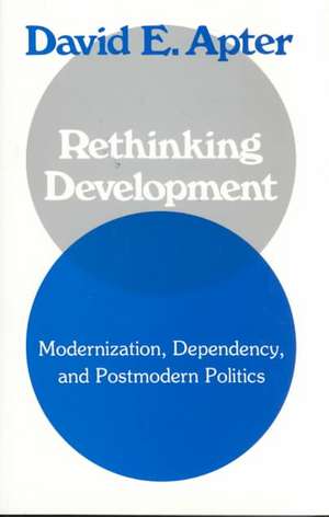 Rethinking Development: Modernization, Dependency, and Post-Modern Politics de David Apter