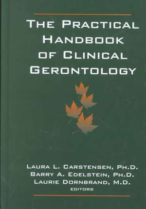 The Practical Handbook of Clinical Gerontology de Laura L. Carstensen