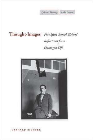 Thought-Images: Frankfurt School Writers’ Reflections from Damaged Life de Gerhard Richter