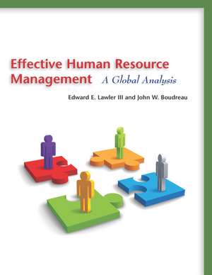 Effective Human Resource Management: A Global Analysis de Edward Lawler, III