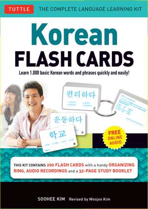 Korean Flash Cards Kit books-express.ro