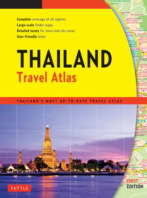 Thailand Travel Atlas de Periplus Editors