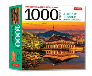 Gyeongbok Palace in Seoul Korea - 1000 Piece Jigsaw Puzzle: (Finished Size 24 in X 18 in) de Tuttle Studio