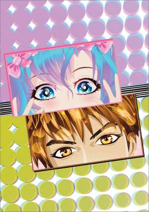 Manga Eyes Dotted Paperback Journal: Blank Notebook with Pocket de Tuttle Studio