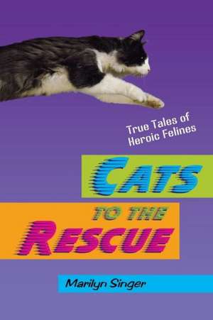 Cats to the Rescue: True Tales of Heroic Felines de Marilyn Singer