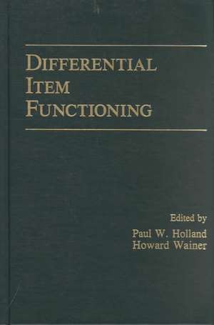 Differential Item Functioning de Paul W. Holland