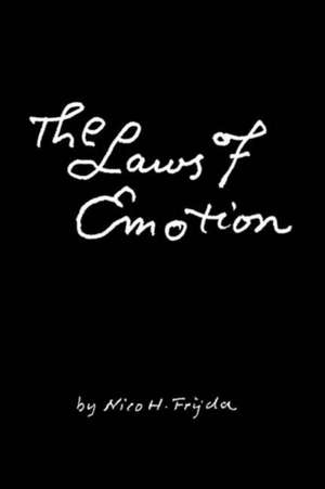 The Laws of Emotion de Nico H. Frijda