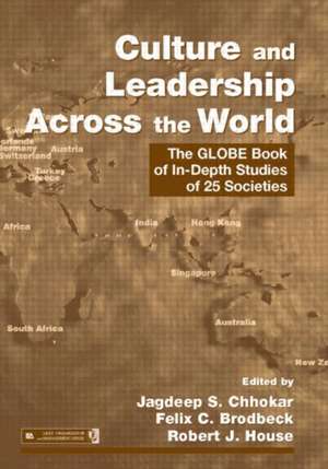 Culture and Leadership Across the World de Jagdeep S. Chhokar