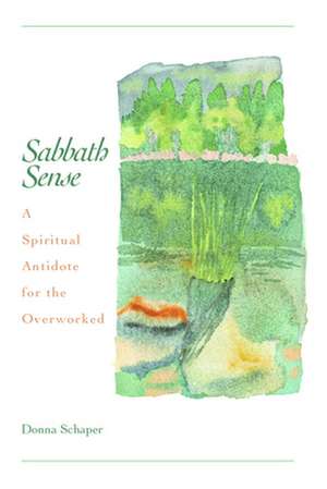 Sabbath Sense: A Spiritual Antidote for the Overworked de Donna E. Schaper