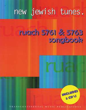 New Jewish Tunes: Book with 2 CDs, Melody/Lyrics/Chords de Joel N. Eglash