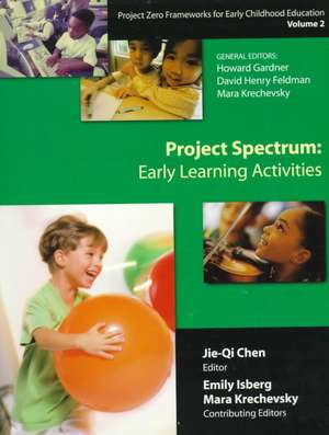 Project Spectrum: Learning Activities Guide de Howard Gardner