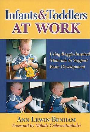 Infants and Toddlers at Work: Using Reggio-Inspired Materials to Support Brain Development de Ann Lewin-Benham