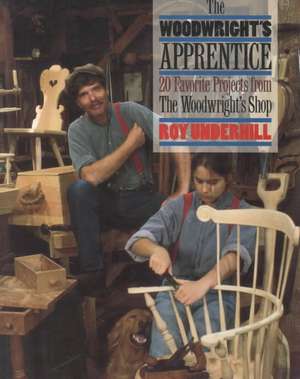 The Woodwright's Apprentice: Twenty Favorite Projects from the Woodwright's Shop de Roy Underhill