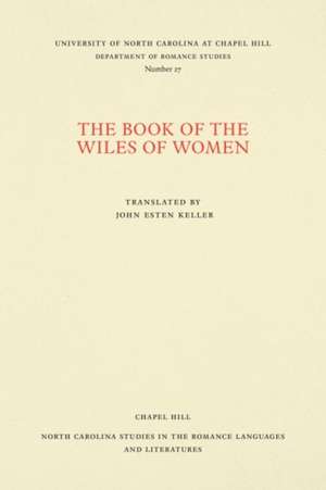 The Book of the Wiles of Women de John Esten Keller