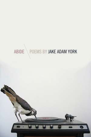 Abide de Jake Adam York