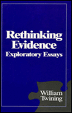 Rethinking Evidence: Exploratory Essays de William Twining