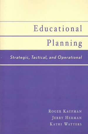 Educational Planning de Roger Kaufman