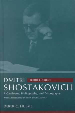 Dmitri Shostakovich de Derek C. Hulme