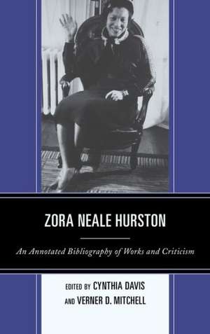 Zora Neale Hurston de Cynthia Davis