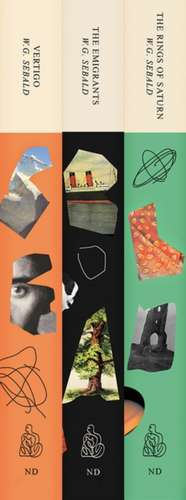 Three Book Sebald Set de W. G. Sebald