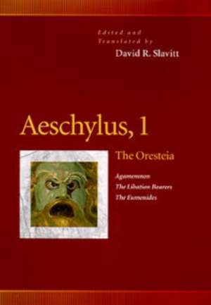 Aeschylus, 1 de David R Slavitt