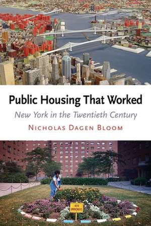 Public Housing That Worked – New York in the Twentieth Century de Nicholas Dagen Bloom