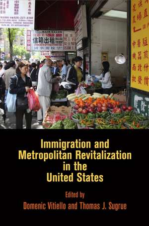 Immigration and Metropolitan Revitalization in the United States de Domenic Vitiello