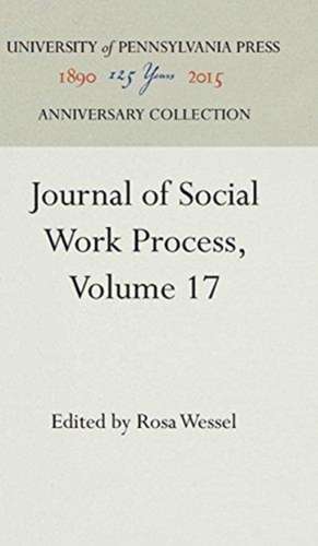 Journal of Social Work Process, Volume 17 de Rosa Wessel