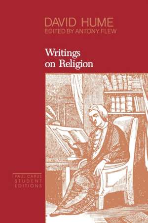 Writings on Religion de David Hume