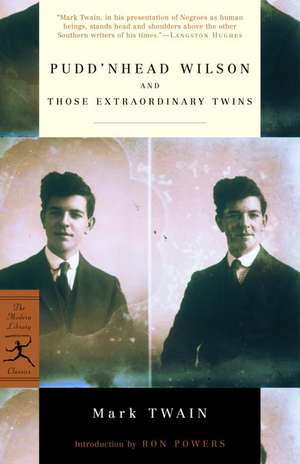 Pudd'nhead Wilson and Those Extraordinary Twins de Edmund Morris