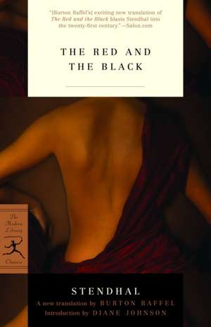 The Red and the Black de Stendhal