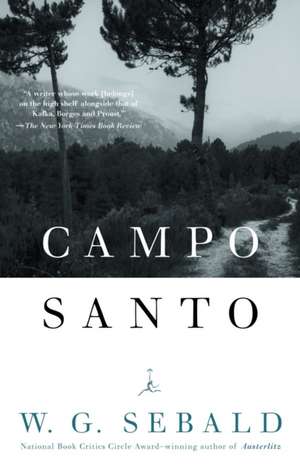 Campo Santo de W. G. Sebald