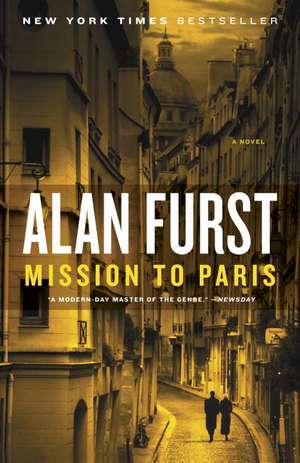 Mission to Paris de Alan Furst