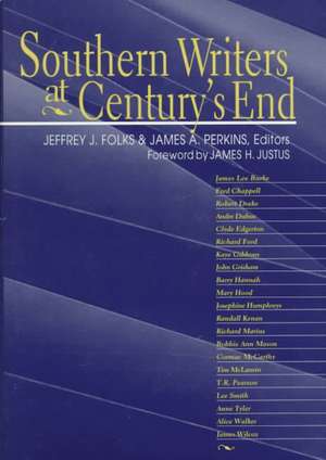 Southern Writers at Century's End de Jeffrey J. Folks