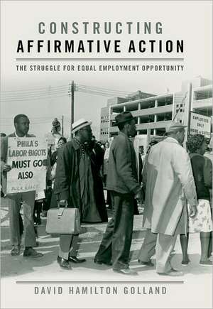 Constructing Affirmative Action de David Hamilton Golland