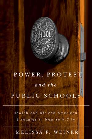 Power, Protest, and the Public Schools: Jewish and African American Struggles in New York City de Melissa Weiner